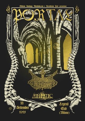 Portal + Impetuous Ritual + Aphotic flyer
