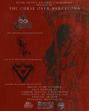 THE CURSE OVER BARCELONA flyer