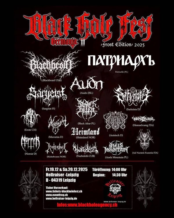 Black Hole Fest Germania flyer