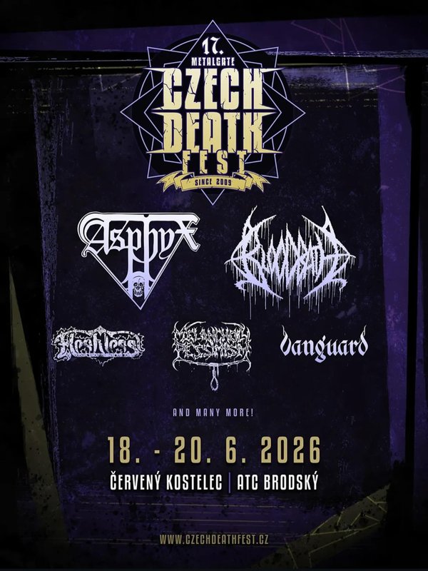 Metalgate Czech Death Fest flyer
